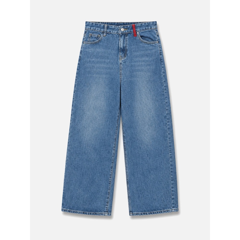 Y2K Style Boys Wide Leg Jeans Youth L Skater Fit 28x28